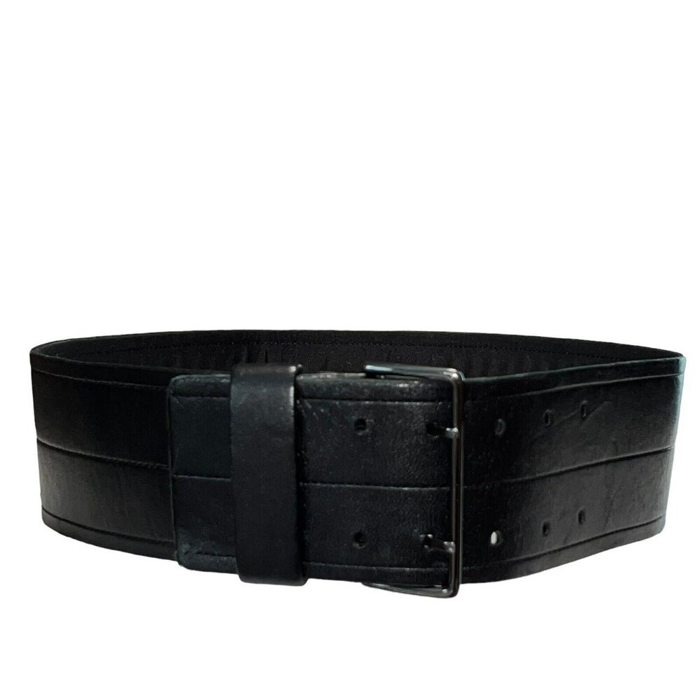 Kenneth Cole Black Leather Belt